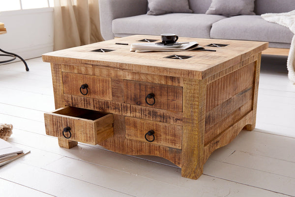 Wooden Coffee Tables With Drawers