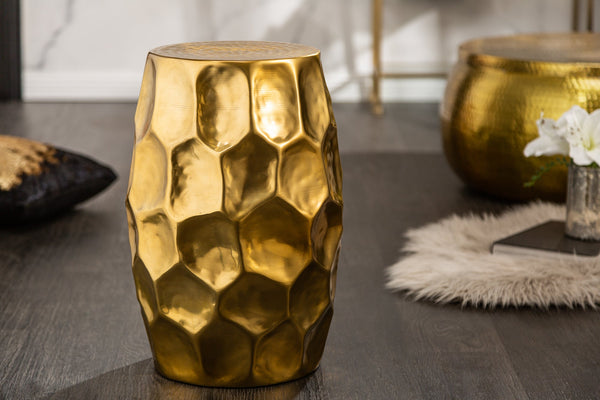 Gold Metal Side Tables