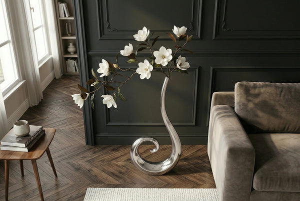 Silver Vases