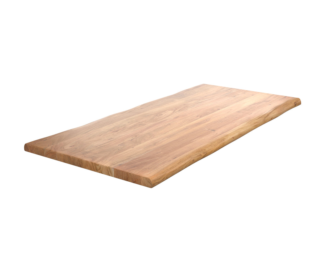 Table Top Olympus Live-Edge Acacia Wood Natural 200x100cm 55mm