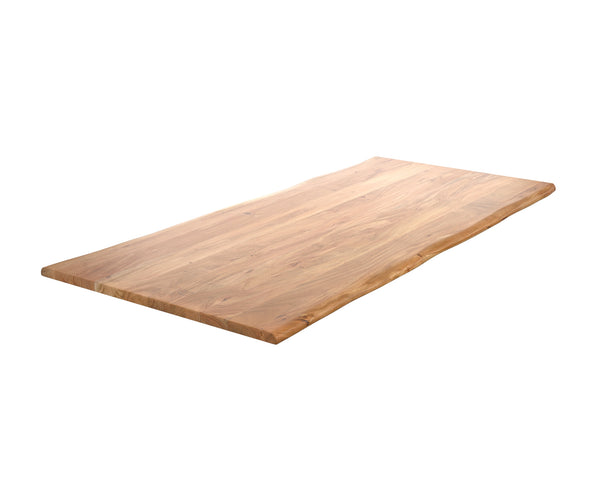 Table Top Olympus Live-Edge Acacia Wood Natural 200x100cm 35mm