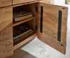 Sideboard Olympus Classic Live-Edge 147cm Acacia Wood Natural 3 Doors 3 Drawers