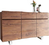 Sideboard Olympus Classic Live-Edge 147cm 3 Doors Acacia Wood Brown