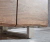 Sideboard Olympus Live-Edge 147-172 cm 3 Doors Acacia Wood Brown