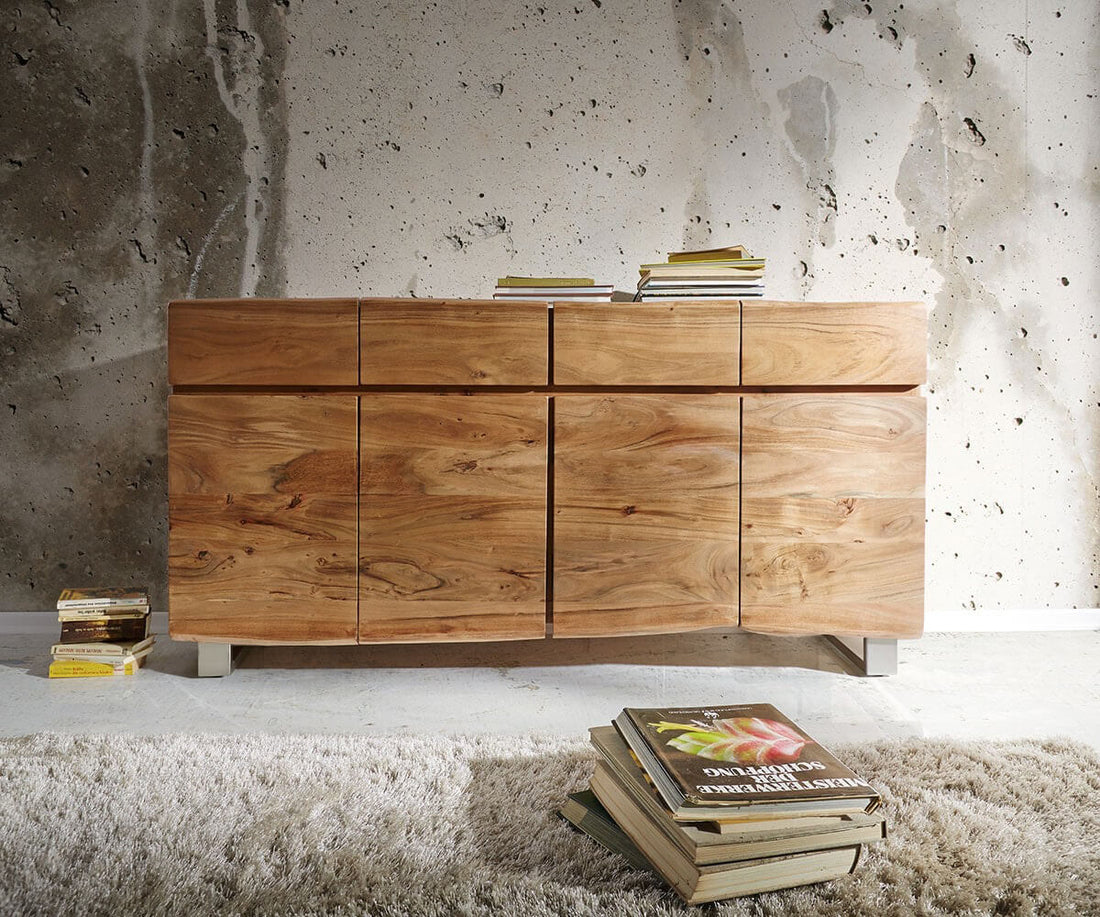 Sideboard Olympus Classic Live-Edge 172cm Acacia Wood Natural