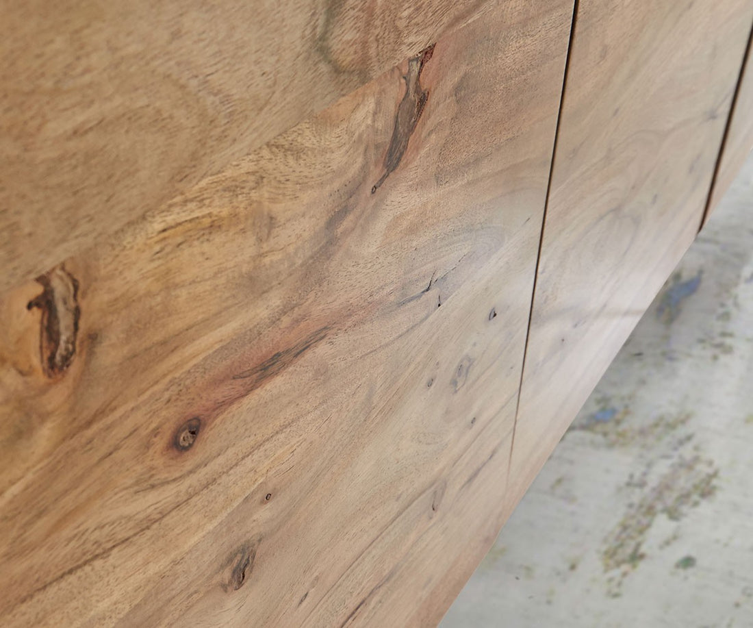 Sideboard Olympus Classic Live-Edge 172cm Acacia Wood Natural