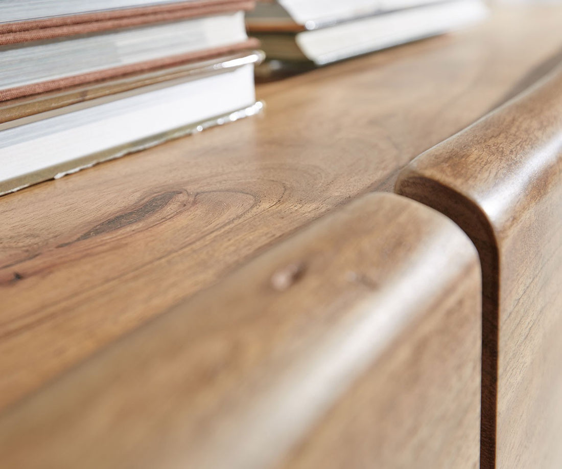 Sideboard Olympus Classic Live-Edge 172cm Acacia Wood Natural