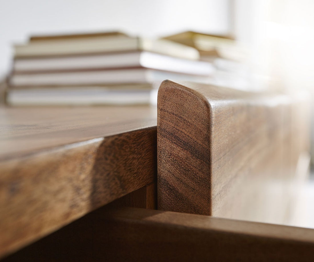 Sideboard Olympus Classic Live-Edge 172cm Acacia Wood Natural