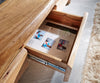 TV Stand Olympus Live-Edge 145-230 cm Acacia Wood Natural