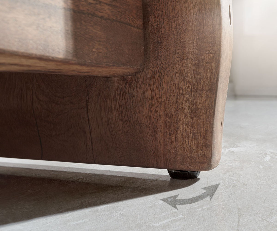 TV Stand Highland 230cm Acacia Wood Brown