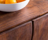 TV Stand Olympus Classic Live-Edge 200cm 2 Compartments Acacia Wood Brown