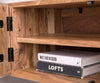 TV Stand Olympus Classic Live-Edge 300cm 2 Compartments Acacia Wood Natural