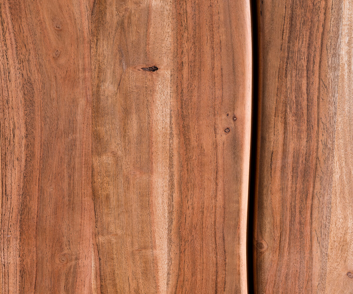 TV Stand Olympus Live-Edge 200-300 cm Acacia Wood Natural