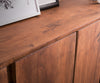 Sideboard Olympus Live-Edge 220cm 6 Doors Acacia Wood Brown