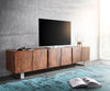TV Stand Olympus Live-Edge 220 cm Acacia Wood Brown