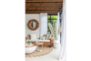 Wall Mirror Maurice Round 104cm Brown
