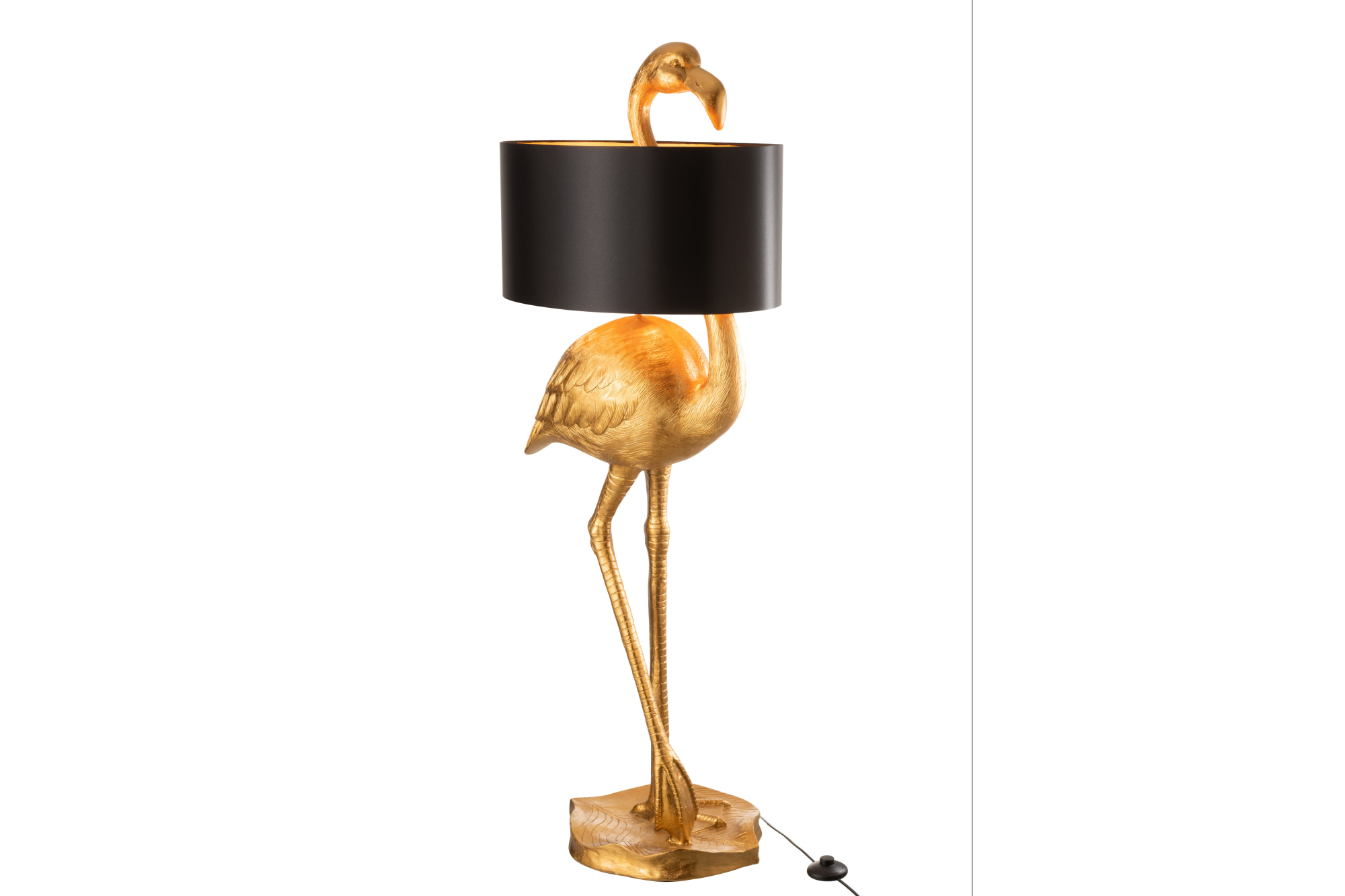 Floor Lamp Flamingo 140cm Gold Black