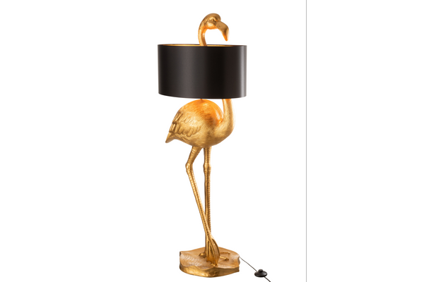 Floor Lamp Flamingo 140cm Gold Black