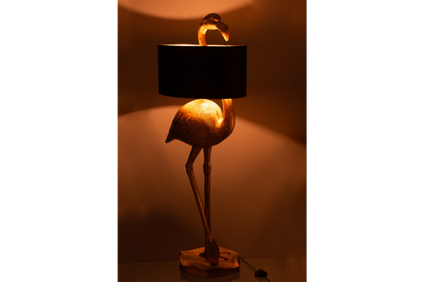 Floor Lamp Flamingo 140cm Gold Black