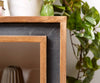Display Cabinet Stonegrace 88cm 3D Acacia Wood Natural