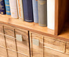 Display Cabinet Stonegrace 88cm 3D Acacia Wood Natural