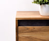 TV Stand Stonegrace 200cm Acacia Wood Natural Slate