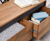 TV Stand Stonegrace 200cm Acacia Wood Natural Slate
