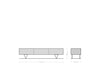 TV Stand Wyatt 175 cm Acacia Wood Natural