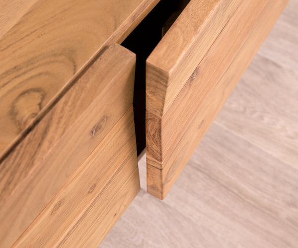 TV Stand Wyatt II 175cm Acacia Wood Natural