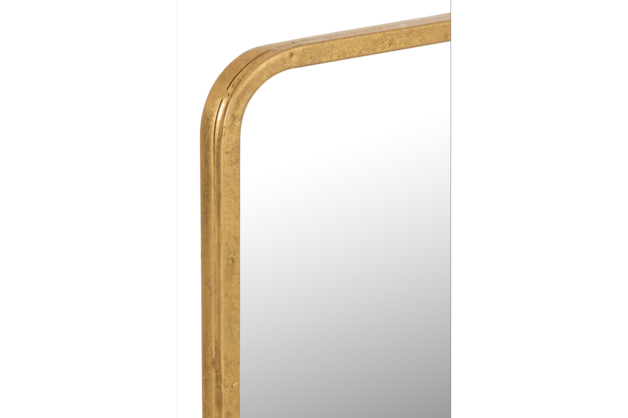 Wall Mirror Mona Rectangle Iron/Glass 119cm Gold