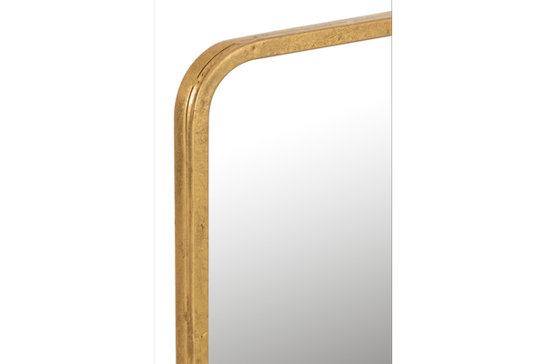 Wall Mirror Mona Rectangle Iron/Glass 119cm Gold
