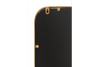 Wall Mirror Mona Rectangle Iron/Glass 119cm Gold