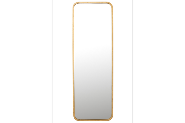 Wall Mirror Mona Rectangle Iron/Glass 119cm Gold