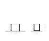 Dining Table Olympus 200x100cm Acacia Wood Natural Square Frame Steel