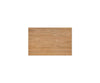 Dining Table Olympus 140x90cm Acacia Wood Natural Glass Frame