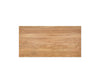 Dining Table Olympus 200x100cm Acacia Wood Natural Glass Frame