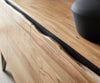 Sideboard Stonegrace Live-Edge 147cm Acacia Wood Natural
