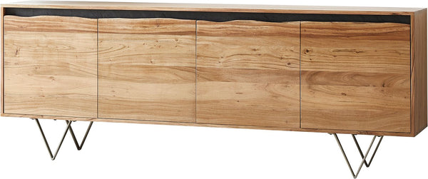 Sideboard Stonegrace Live-Edge 200cm Acacia Wood Natural