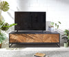 TV Stand Famke 145cm Mango Wood 3 Doors