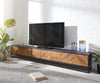 TV Stand Famke 240cm Mango Wood 4 Doors