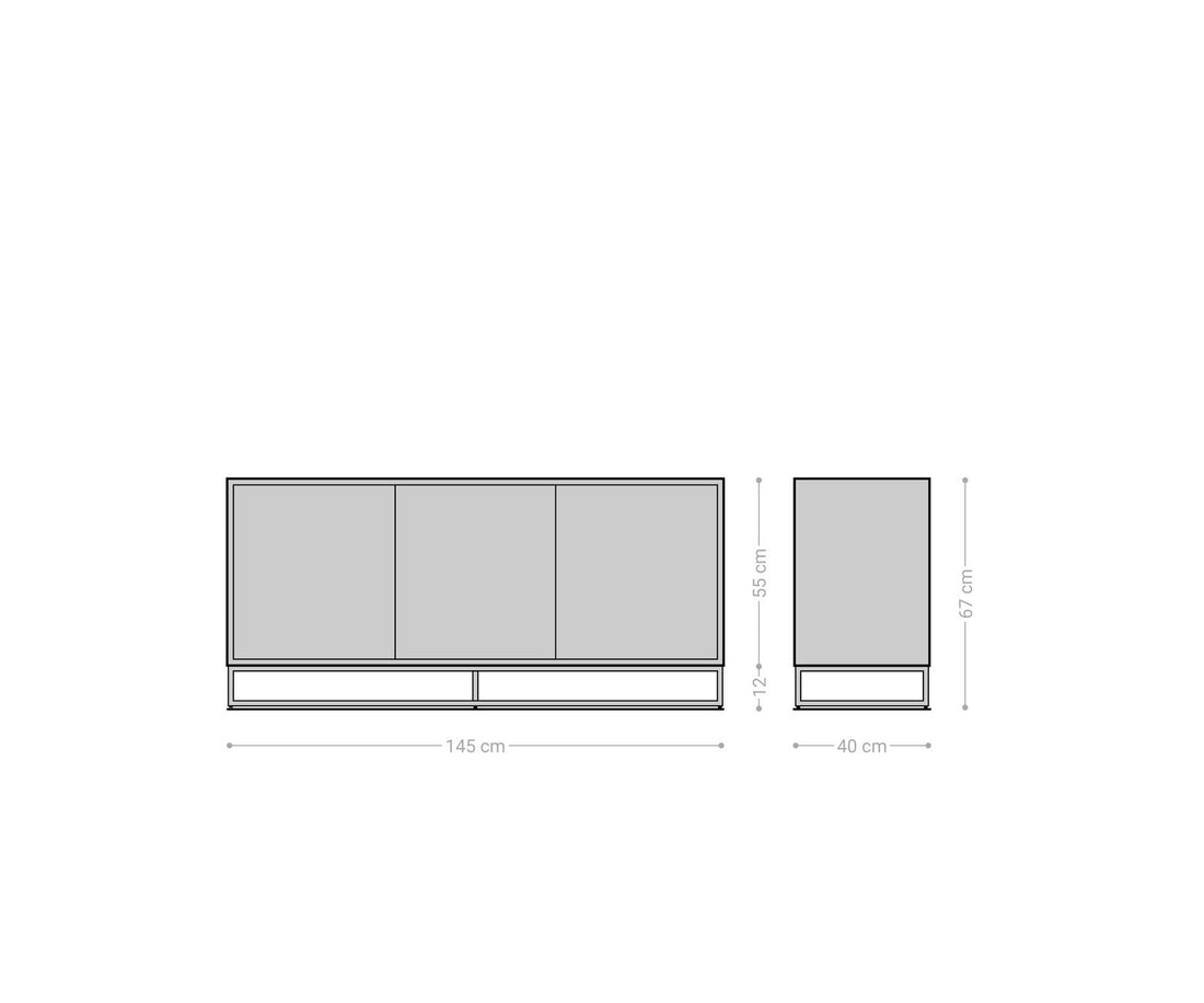 Sideboard Famke 145cm Mango Wood