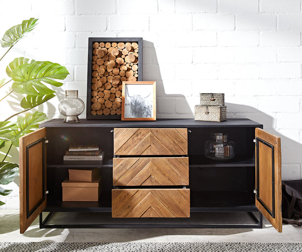 Sideboard Famke 145cm With Drawers Mango Wood