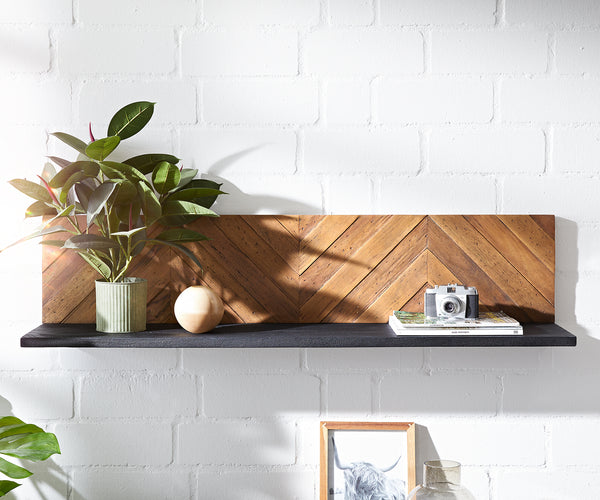 Wall Shelf Famke 130x25cm Mango Wood