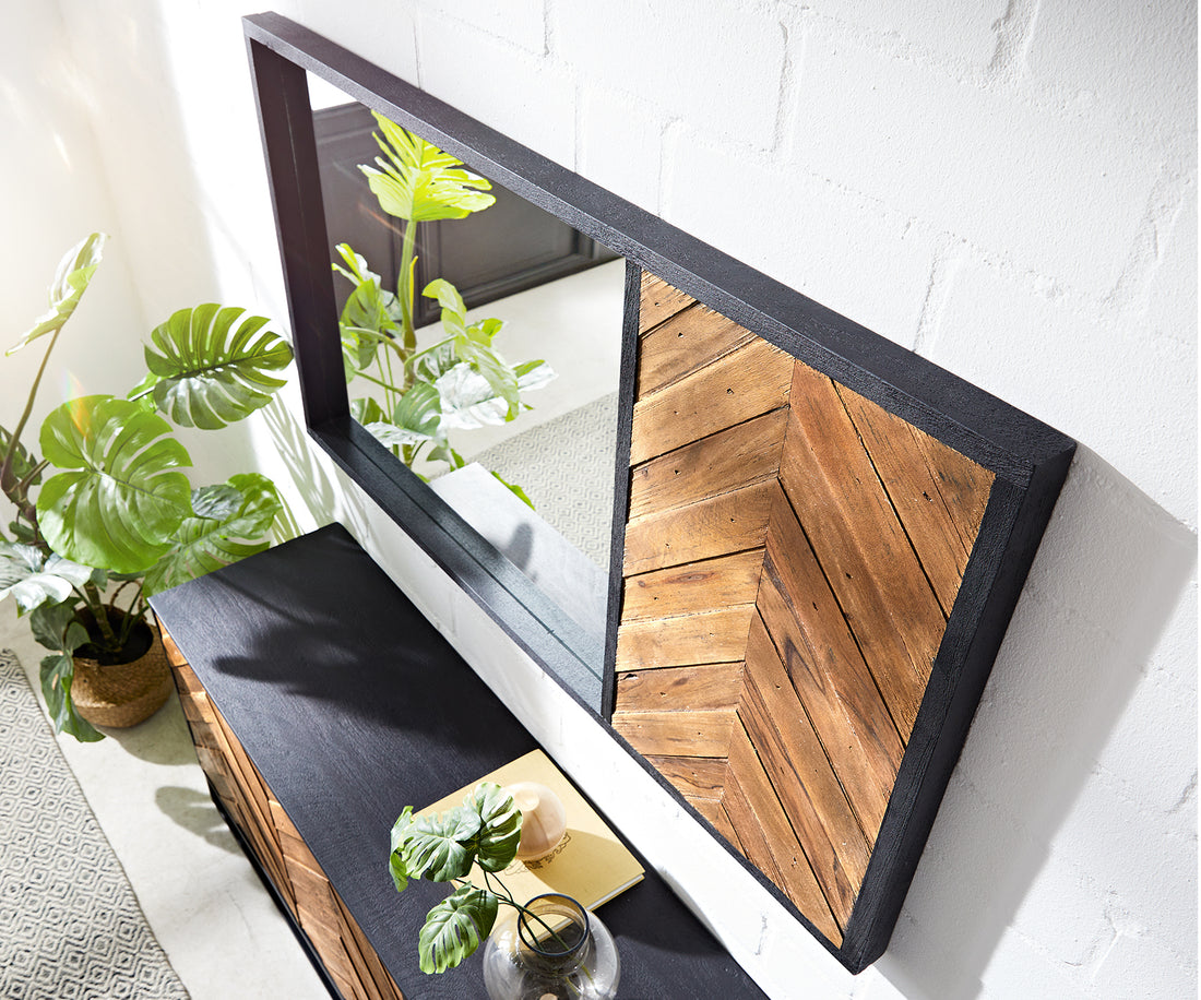 Wall Mirror Famke 130x75cm Mango Wood