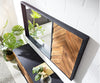 Wall Mirror Famke 130x75cm Mango Wood