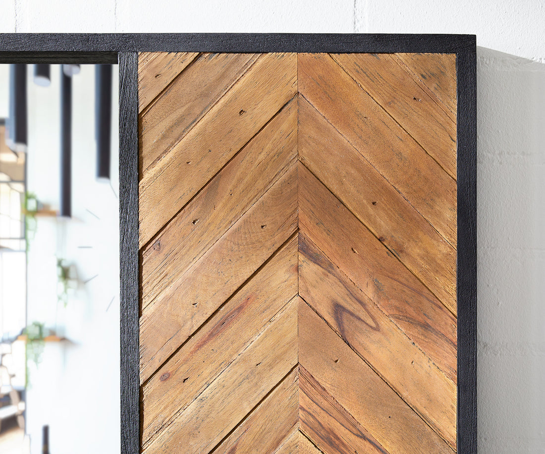 Wall Mirror Famke 130x75cm Mango Wood