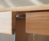 Display Cabinet Olympus Live-Edge 60-140 cm Acacia Wood Natural