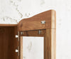Display Cabinet Olympus Live-Edge 120cm Acacia Wood Natural Tree Edge