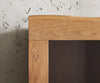 Display Cabinet Olympus Live-Edge 120cm Acacia Wood Natural Tree Edge