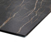Dining Table Aurora 200cm Ceramic Noir Desir Brown Spider Frame Steel